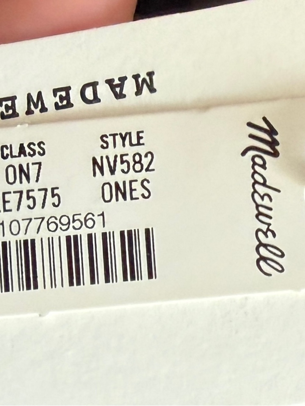 NWT Madewell The Handwoven Straw Mini Tote in Wide Stripe - Picture 10 of 10